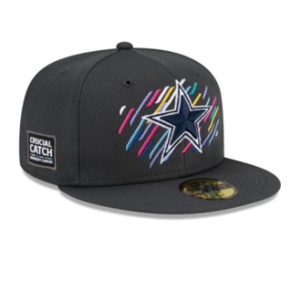 Dallas Cowboys New Era Crucial Catch Adjustable Snapback Hat - Picture 2 of 3